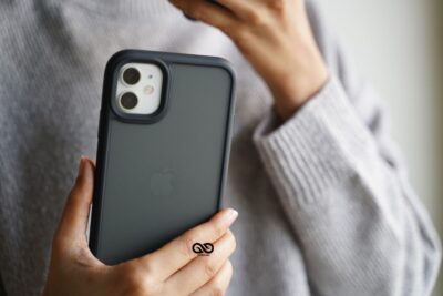 Black Drop Proof Sleek Matte Case for iPhone 11