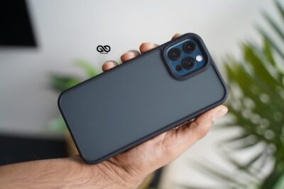 Black Drop Proof Sleek Matte Case for iPhone 12 Pro - Image 15