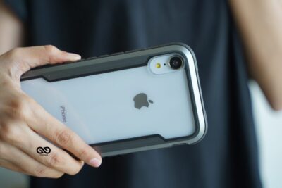 Black Grey Tactical Defense Case for iPhone Xr