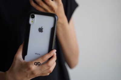 Black Tactical Defense Case for iPhone Xr