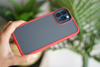 Red Drop Proof Sleek Matte Case for iPhone 12 Pro 13 Red Drop Proof Sleek Matte Case for iPhone 12 Pro