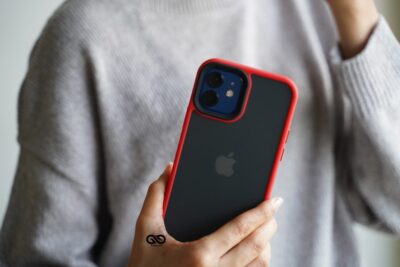 Red Drop Proof Sleek Matte Case for iPhone 12 - Image 14