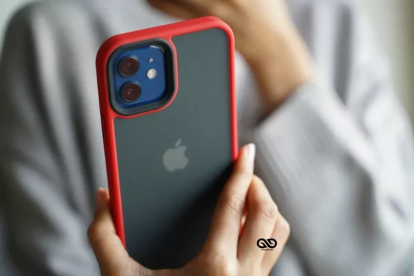 Red Drop Proof Sleek Matte Case for iPhone 12