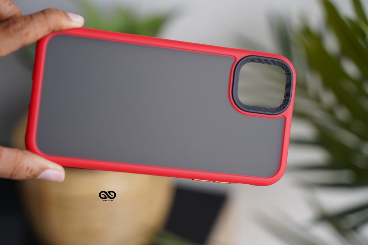 Red Drop Proof Sleek Matte Case for iPhone 11 - Starelabs India