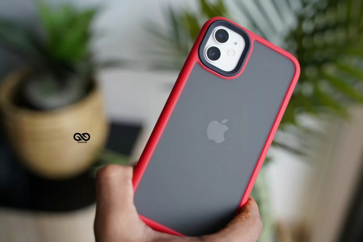 Red Drop Proof Sleek Matte Case for iPhone 11 - Starelabs® India