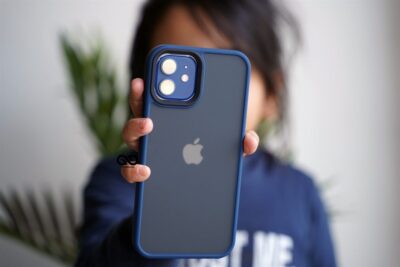 Pacific Blue Drop Proof Sleek Matte Case for iPhone 12