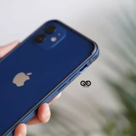 Lapis Blue Fiber Bumper for iPhone 12 Mini (Bumper, not a Case)