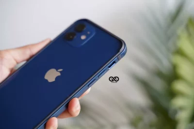 Lapis Blue Fiber Bumper for iPhone 12 (Bumper, not a Case)