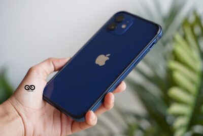 Lapis Blue Fiber Bumper for iPhone 12 Mini (Bumper, not a Case)