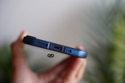 Lapis Blue Fiber Bumper for iPhone 12 Mini (Bumper, not a Case)