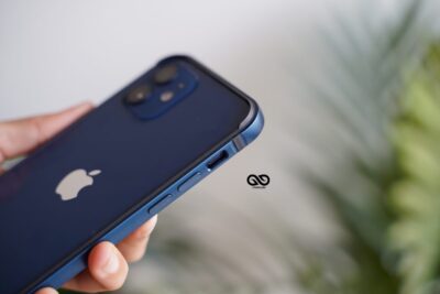 Lapis Blue Fiber Bumper for iPhone 12 Mini (Bumper, not a Case)