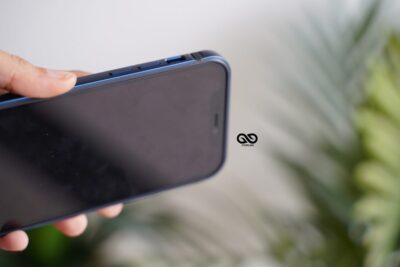 Lapis Blue Fiber Bumper for iPhone 12 Mini (Bumper, not a Case)