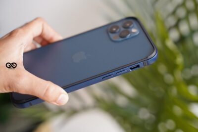 Lapis Blue Fiber Bumper for iPhone 12 Pro Max (Bumper, not a Case)