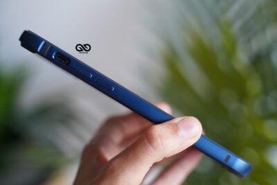 Lapis Blue Fiber Bumper for iPhone 12 Pro Max (Bumper, not a Case)