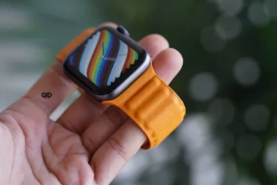 Latest Leather Magnetic Band for Apple Watch 42MM 41MM 40MM Series 4 5 6 7 8 9 10 11 SE SE 2 Gen