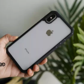 Defender Rugged Black Protective Case for iPhone X/Xs