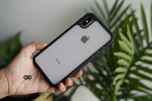 Defender Rugged Black Protective Case for iPhone X/Xs