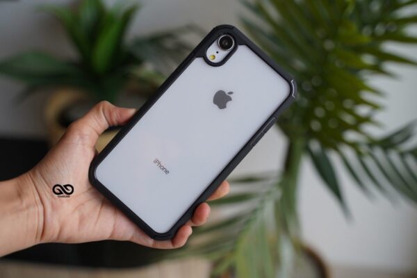 Defender Rugged Black Protective Case for iPhone Xr