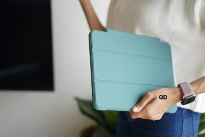 iPad Pro 2020/2018 Aqua Green Soft Silicone Flip Case 11 inch and 12.9 inch