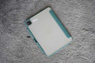 iPad Pro 2020/2018 Aqua Green Soft Silicone Flip Case 11 inch and 12.9 inch
