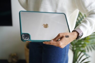 iPad Pro 2020/2018 Pine Green Transparent Case 11 inch and 12.9 inch