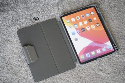 iPad Air 4th/ Air 5th Gen 2020/2022 10.9 3D Design Grey Flip Case
