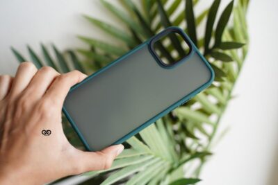 Pine Green Drop Proof Sleek Matte Case for iPhone 12 Mini