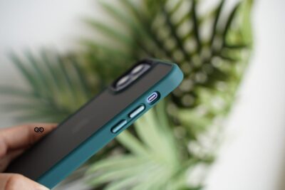 Pine Green Drop Proof Sleek Matte Case for iPhone 12 Mini