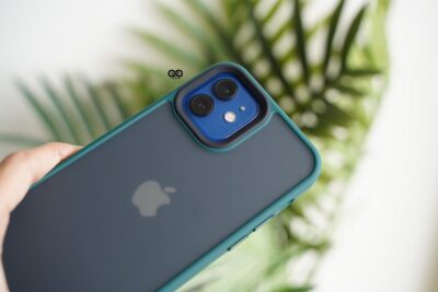 Pine Green Drop Proof Sleek Matte Case for iPhone 12 Mini