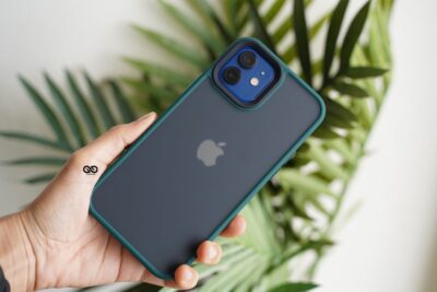 Pine Green Drop Proof Sleek Matte Case for iPhone 12 Mini