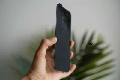 Privacy Tempered Glass with front camera shutter