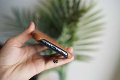 Handcrafted Vegan Leather Case for iPhone 11 Pro Max