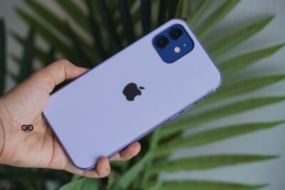 Purple Soft Glass Finish case for iPhone 12 11 Purple Soft Glass Finish case for iPhone 12