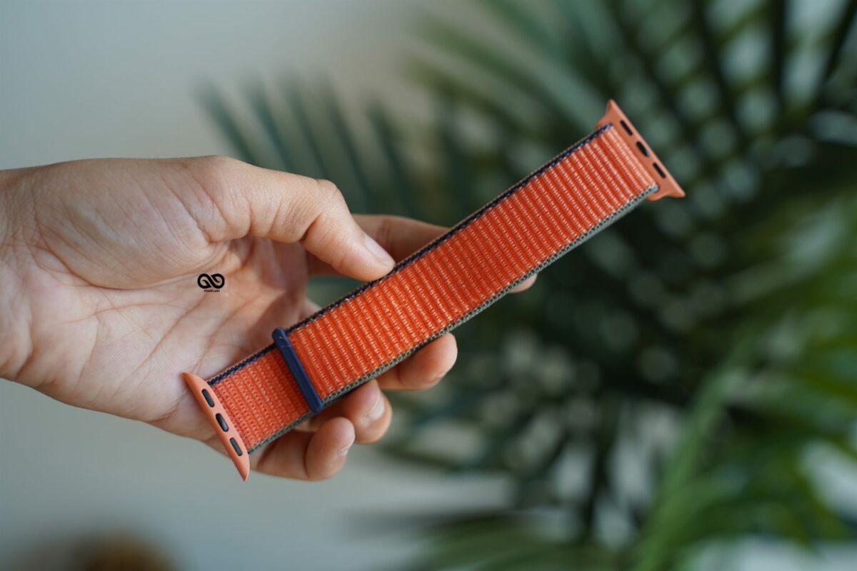 Kumquat Sports Loop for apple watch 45 mm 44 mm 42 mm for Series 8 7 6 SE 5 4 3 2 1