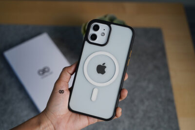 Magsafe Black Transparent Drop Proof Sleek Case for iPhone 12 Pro