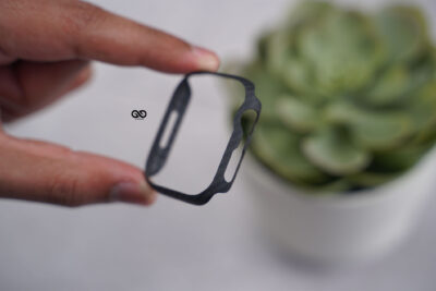 Black & Grey Real Aramid Carbon Fiber Bumper for Apple Watch 40 MM Series 4/5/6/SE 41 Black & Grey Real Aramid Carbon Fiber Bumper for Apple Watch 40 MM Series 4/5/6/SE