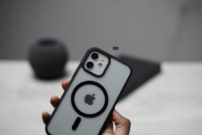 Magsafe Black Transparent Drop Proof Sleek Case for iPhone 12