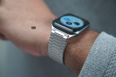 Stainless Steel Silver Belt For Apple Watch 44MM 45MM 46MM Series 4 5 6 7 8 9 10 11 12 SE SE2 SE3 Gen 21 Stainless Steel Silver Belt For Apple Watch 44MM 45MM 46MM Series 4 5 6 7 8 9 10 11 12 SE SE2 SE3 Gen - Image 3