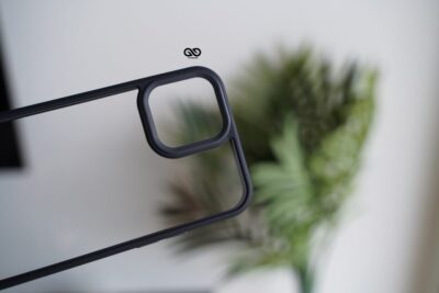 Black Transparent Drop Proof Sleek Case for iPhone 12 Mini