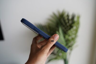 Blue Transparent Drop Proof Sleek Case for iPhone12 Mini 17 Blue Transparent Drop Proof Sleek Case for iPhone12 Mini