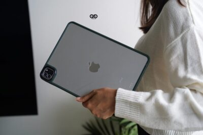 iPad Pro 2021 M1/2020/2018 Dark Olive Transparent Case 11 inch and 12.9 inch