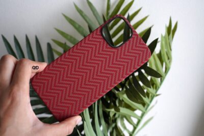 Real Aramid Carbon Fiber Case for 12