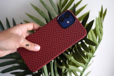Real Aramid Carbon Fiber Case for 12