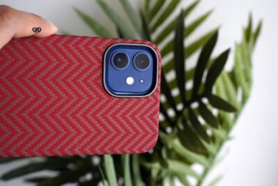 Real Aramid Carbon Fiber Case for 12