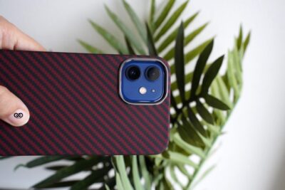 Real Aramid Carbon Fiber Case for 12