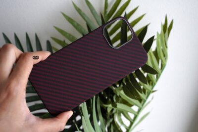 Real Aramid Carbon Fiber Case for 12