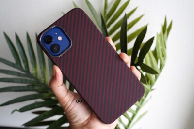 Real Aramid Carbon Fiber Case for 12