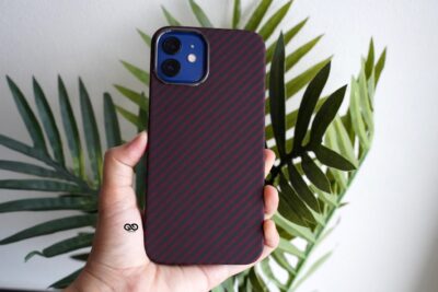 Real Aramid Carbon Fiber Case for 12