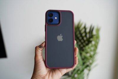 Wine Red Drop Proof Sleek Matte Case for iPhone 12 - Image 13