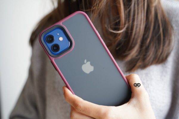 Wine Red Drop Proof Sleek Matte Case for iPhone 12
